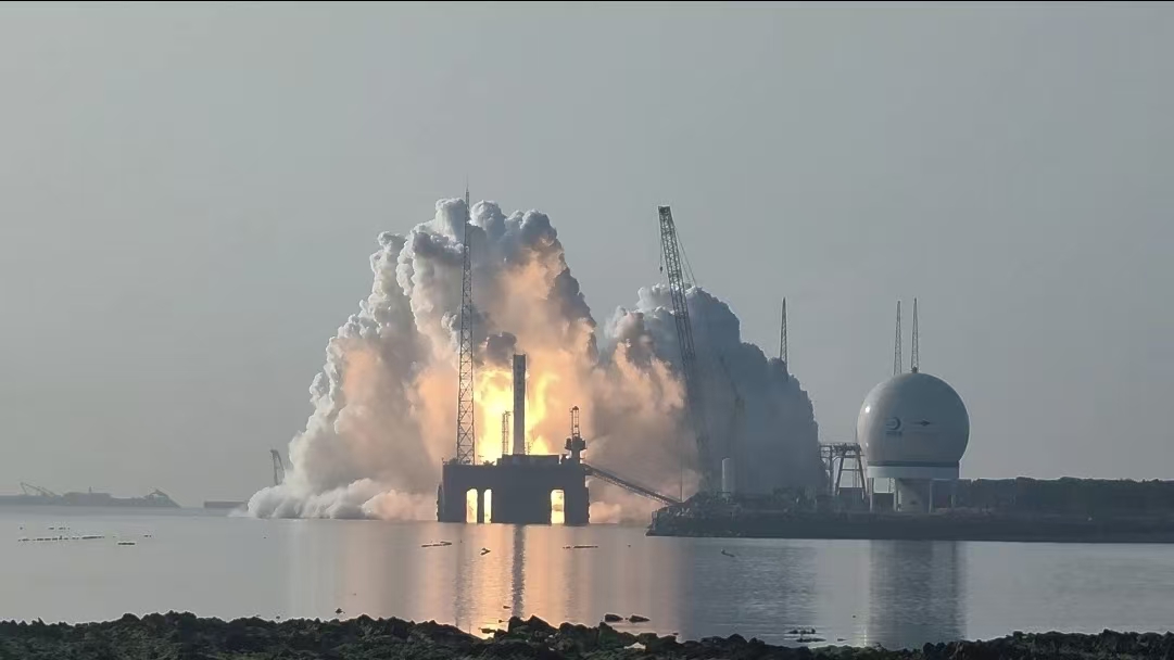 高溫燃?xì)饬飨拢瑬|峰興達(dá)耐材扛住了致航一號(hào)試車！